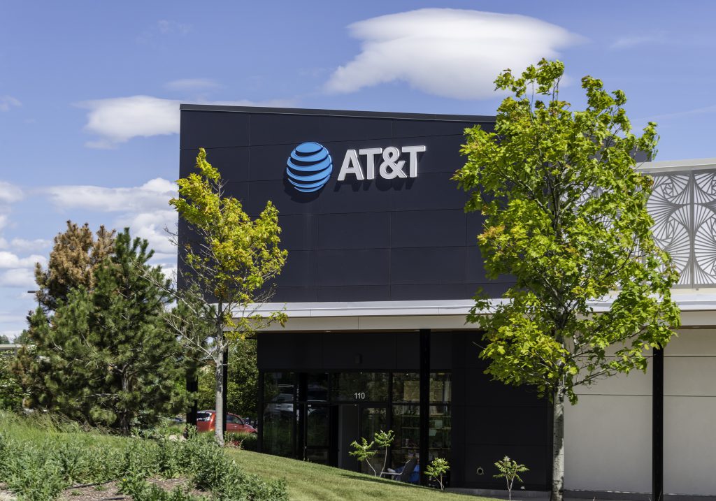 An AT&T retail store.